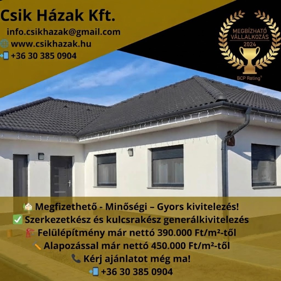 Kedves meglévő és leendő ügyfeleink!